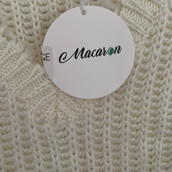 NWT MACARON Shrug Sweater ~ Size: L - Picture 5 of 13